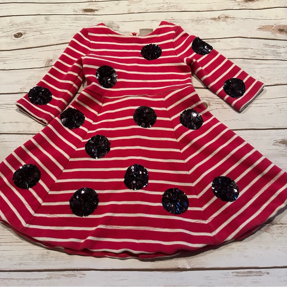 Mini boden ladybug Dahl dress